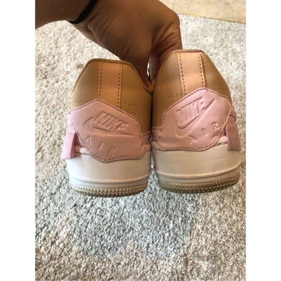 Nike Air Women’s Rose Gold and Pink Air Force Athletic Shoes Size 8.5 US - Picture 5 of 11